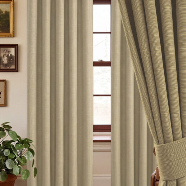 Gorden Blackout 100% Linen Par Taupe